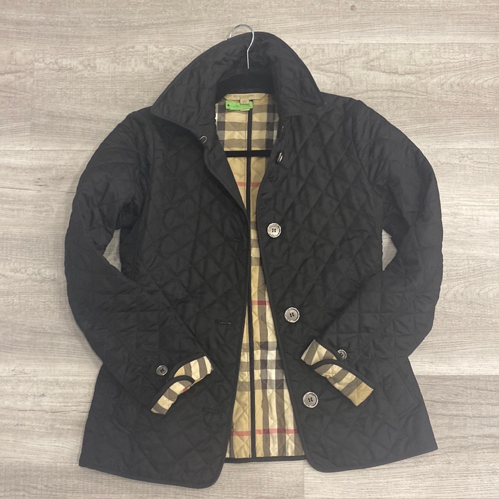 Burberry Diamond Quilted thermoregulated jacket - EUC, size- XS